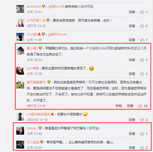 網(wǎng)友對甲醛危害的認知